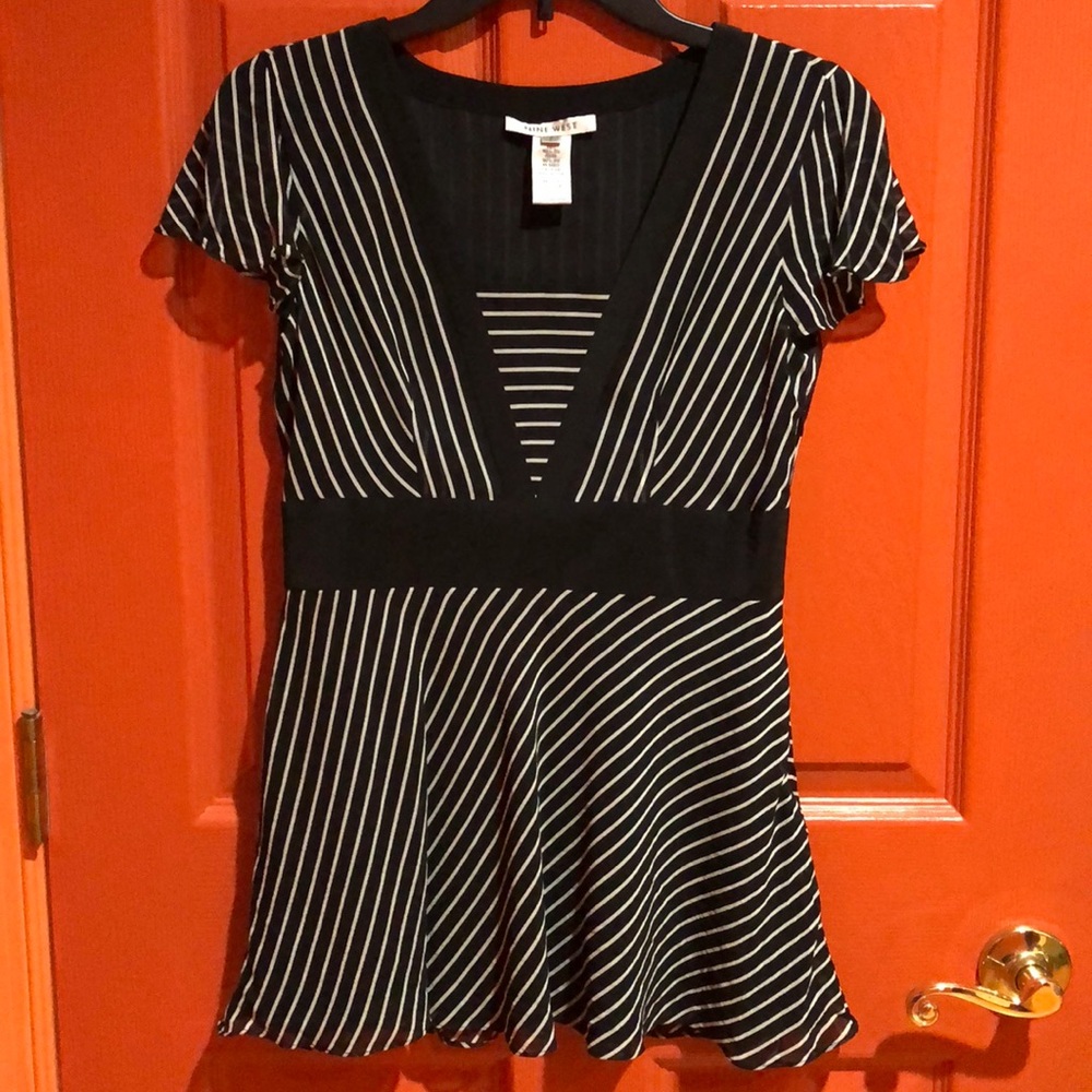 Nine West Blouse 100% Silk